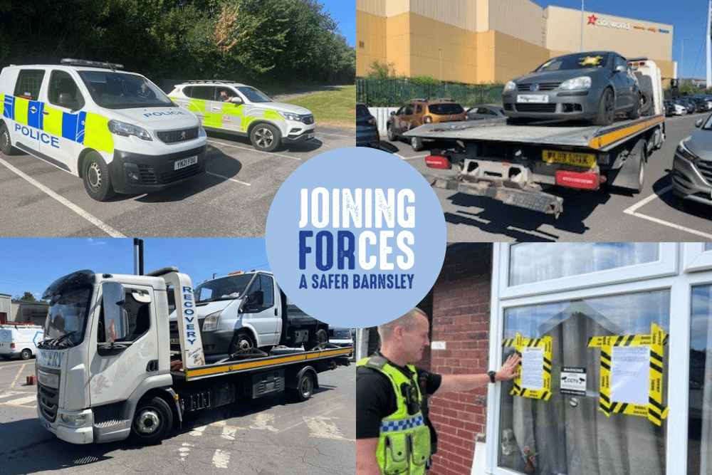 Barnsley Council and Police Target Crime in Operation Duxfor — Barnsley news photo