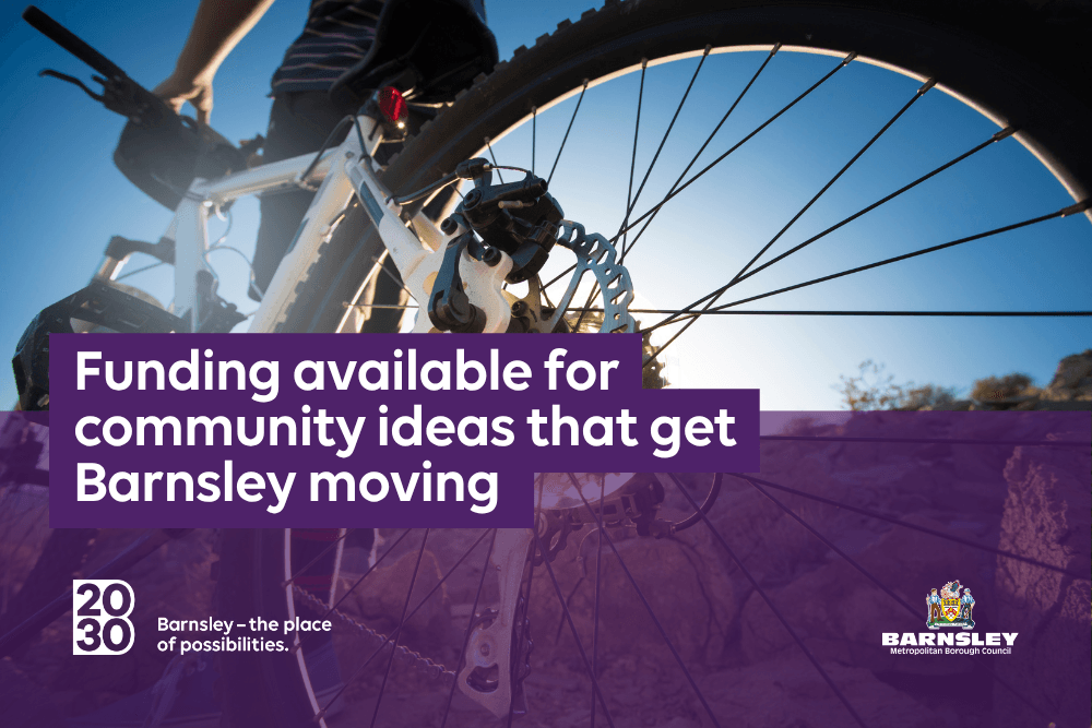 Funding available for community ideas that get Barnsley moving — Barnsley news photo (Barnsley Council)