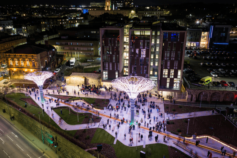 Barnsley's Seam Digital Campus in international economic growth blueprint — Barnsley news photo (Barnsley Council)