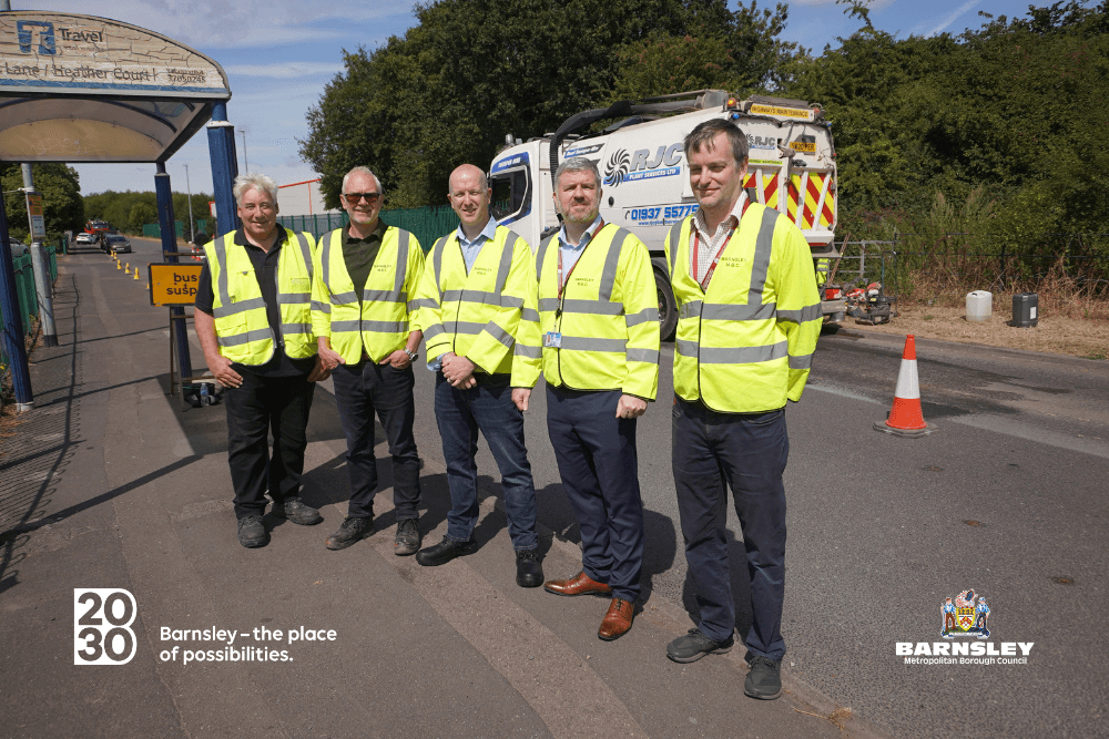 Barnsley Council Highways Investment Visit — Barnsley news photo