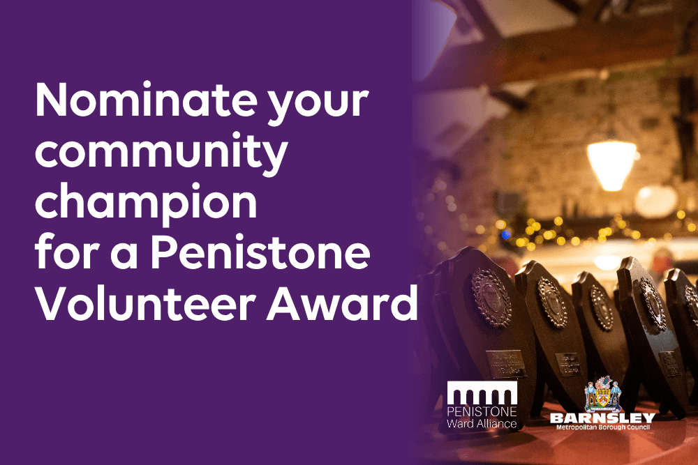 Nominate your community champion for a Penistone Volunteer Award — Barnsley news photo