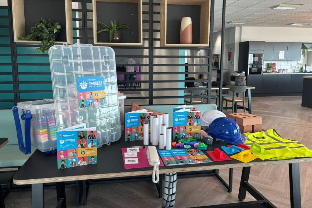 Berneslai Homes Launches Careers in a Box for Barnsley Schoo — Barnsley news photo